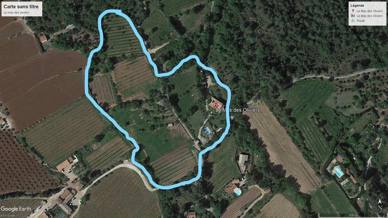 Le Mas Des Oliviers Puget-Ville Zewnętrze zdjęcie